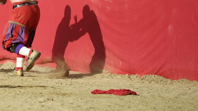 Tutti i colori del Calcio Storico: i Rossi