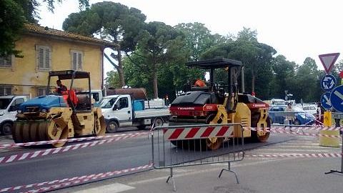 Tramvia: asfaltature lungo la Linea 3 da Careggi a Santa Maria Novella