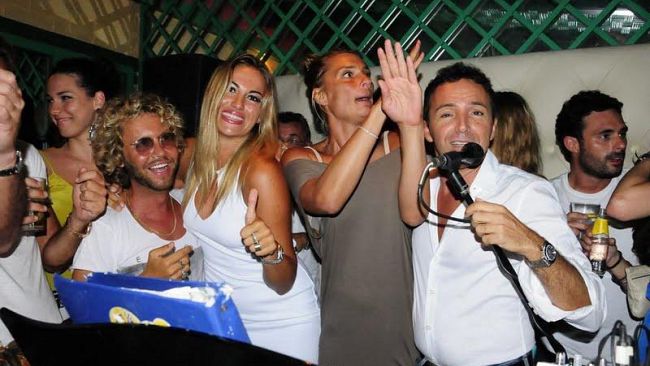 Veronica Angeloni e Maurizia Cacciatori in Capannina