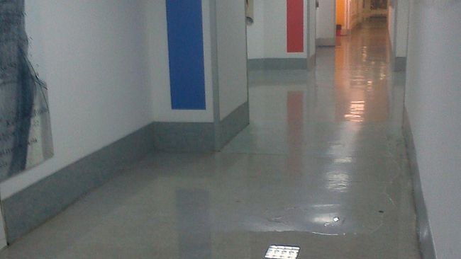 Careggi, pronto soccorso sott’acqua durante la notte
