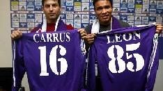 Fiorentina:Lucchesi ha  presentato Carrus e Leon, gli ultimi due acquisti viola