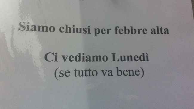 Quando la febbre fa salire la voglia... di sorridere!