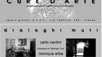 I ''dialoghi muti'' di Carlo Cantini e Monique Erba