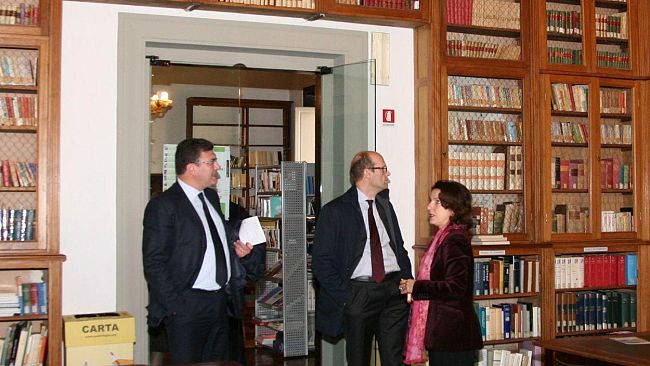 L'AD di AXA Assicurazioni in visita all'Institut français