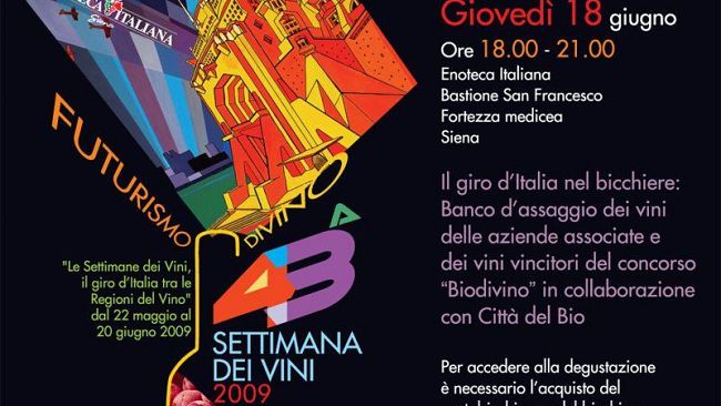Settimane dei vini: all'Enoteca Italiana il biologico in degustazione