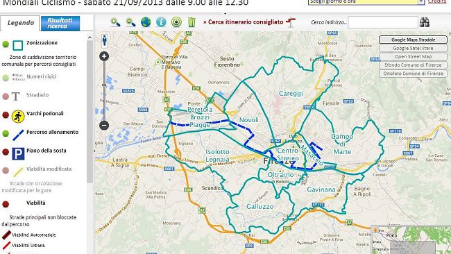 Mondiali ciclismo 2013: un grande evento