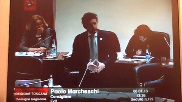 Sfiducia a Rossi, Marcheschi presenta un dossier ''La puttanopoli Toscana''