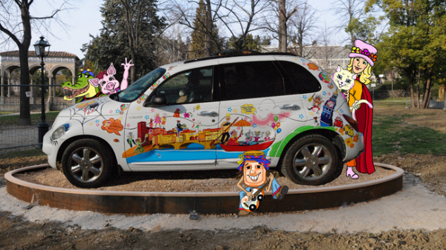 Milano 25, installazione al giardino dell'Orticoltura