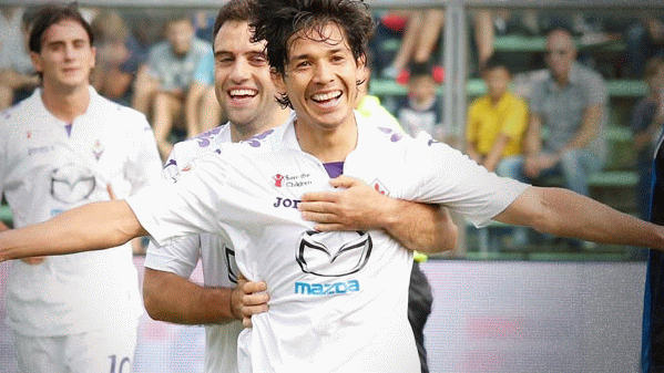 Fiorentina perfetta a Bergamo