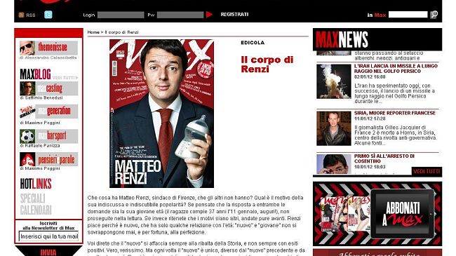 Sul matrimonio Matteo Renzi è laico