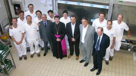 Mukki: l'arcivescovo Betori questa mattina in visita alla Centrale del latte