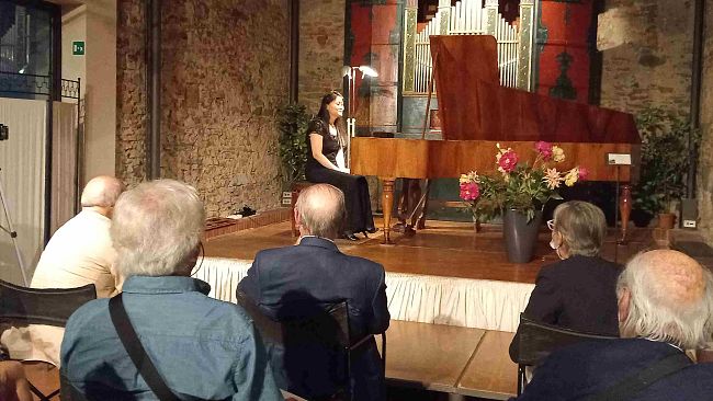 Jin Ju nelle Variazioni Diabelli all’Accademia Bartolomeo Cristofori