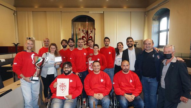 Festeggiati gli atleti della Rari Nantes Florentia Ability