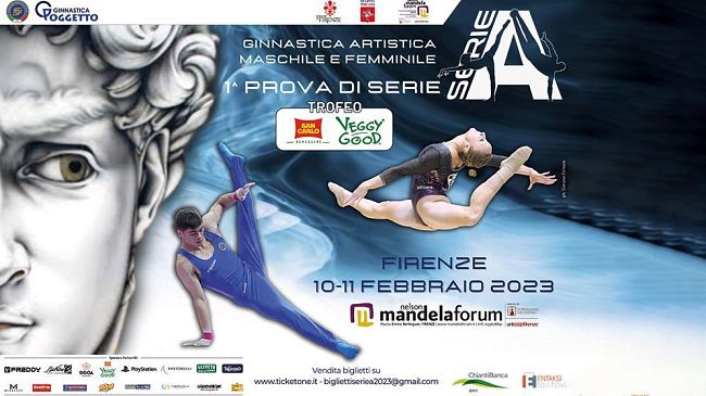 Ginnastica di alto livello: a Firenze 72 squadre da tutt’Italia