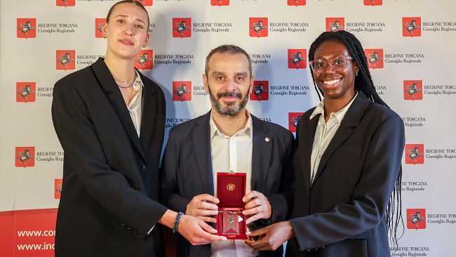 Gonfalone d’Argento alla Savino Del Bene Volley: le foto