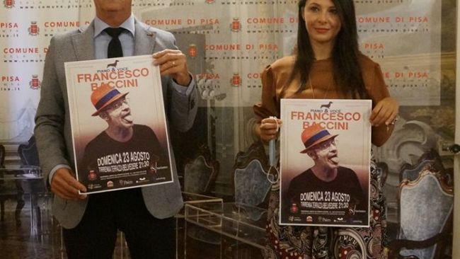 Francesco Baccini in concerto a Tirrenia