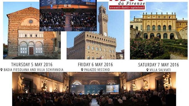 The State of the Union​ dal 5 al 7 maggio a Firenze