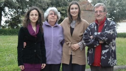 Claudia Koll a Montespertoli per le riprese de ''Il Prato''