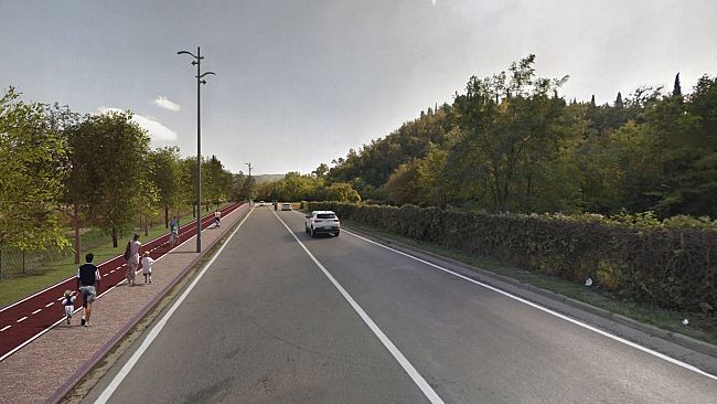 Antella, la pista ciclabile si allunga