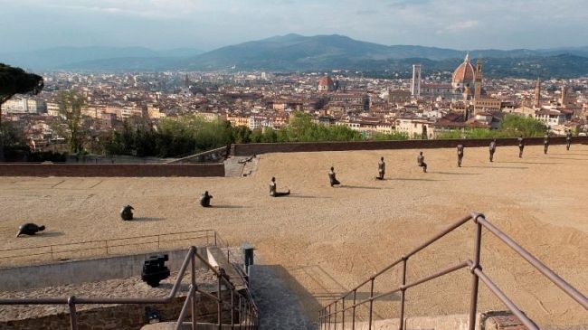Forte di Belvedere: 20.000 visitatori per la mostra Antony Gormley Human
