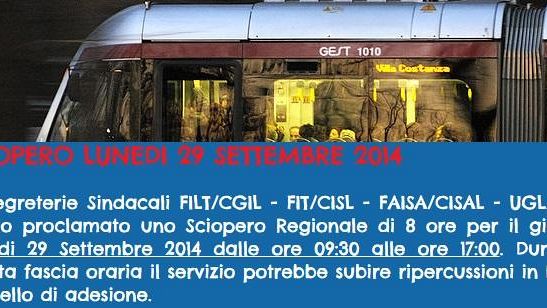 Trasporti, revocato lo sciopero regionale