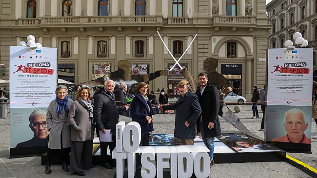 Mieloma Ti Sfido: la campagna di sensibilizzazione riparte da Firenze