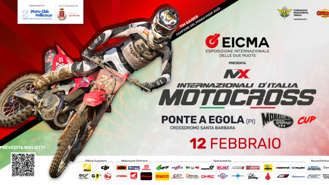 Motocross: biglietti online per il primo round degli Internazionali