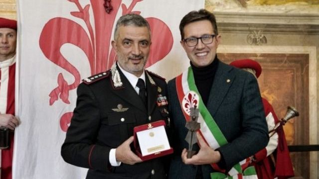 Fiorino d'Oro alla Scuola Marescialli e Brigadieri Carabinieri