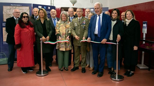 La mostra su da Verrazzano ospitata all'Istituto Geografico Militare