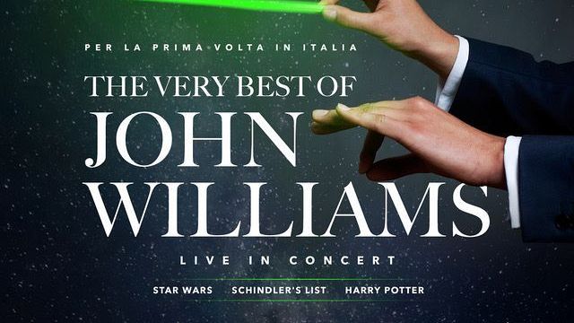 La musica cinematografica John Williams per la prima volta in Italia